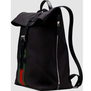 Gucci Backpack Techno Original Striped Green/Red